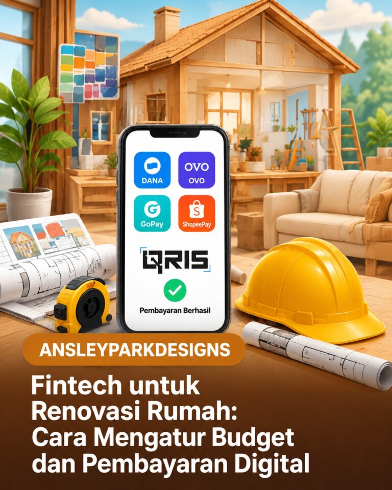 Fintech untuk Renovasi Rumah: Cara Mengatur Budget dan Pembayaran Digital