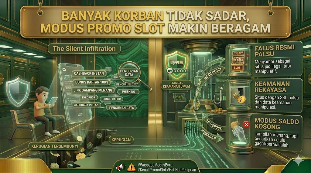 Banyak Korban Tidak Sadar, Modus Promo Slot Makin Beragam