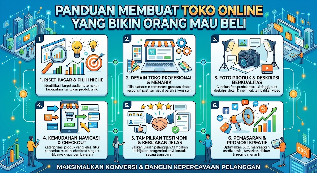 Cara Bikin Toko Online yang Bikin Orang Mau Beli