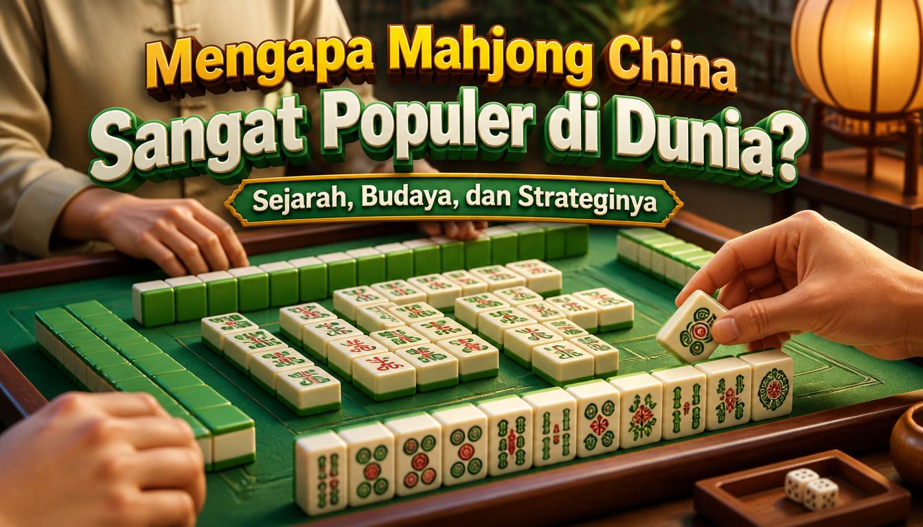 Mengapa Mahjong China Sangat Populer di Dunia? Sejarah, Budaya, dan Strateginya