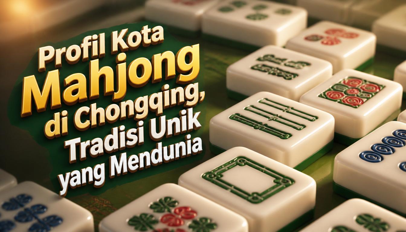 Profil Kota Mahjong di Chongqing, Tradisi Unik yang Mendunia
