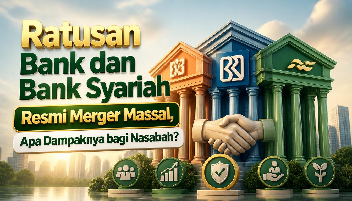 Ratusan Bank dan Bank Syariah Resmi Merger Massal, Apa Dampaknya bagi Nasabah?