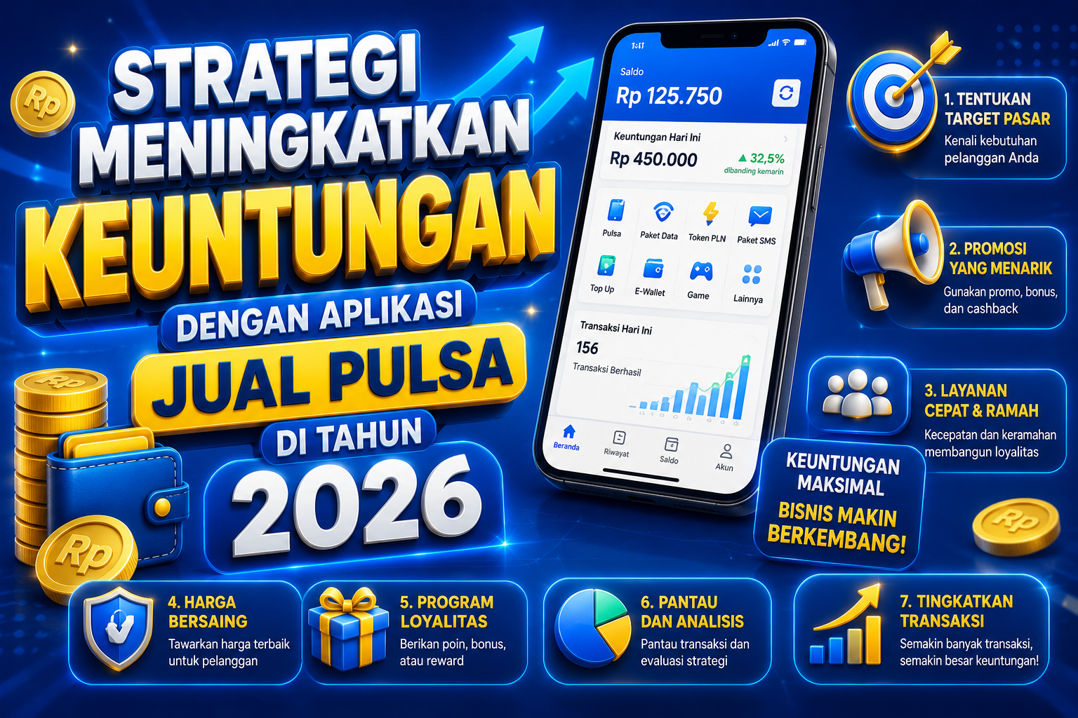 Strategi Meningkatkan Keuntungan dengan Aplikasi Jual Pulsa di Tahun 2026